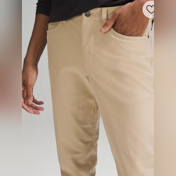 Lululemon Abc Relaxed- Fit 5 Pockets Pants Size 38. - Picture 3 of 14